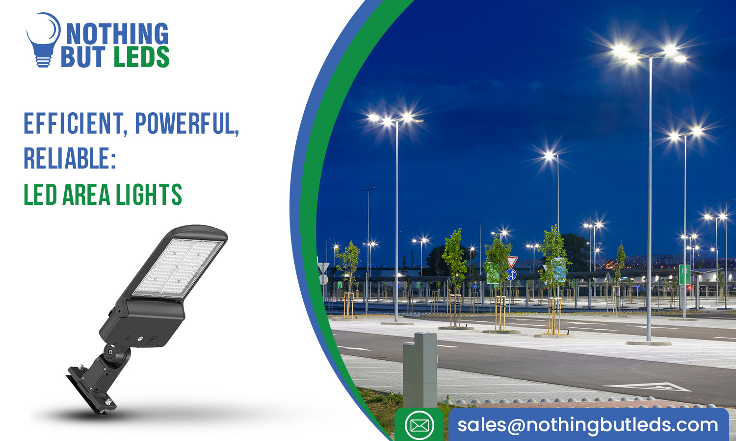 Reliable LED Area Lights for Large Spaces – Nothing But LEDs