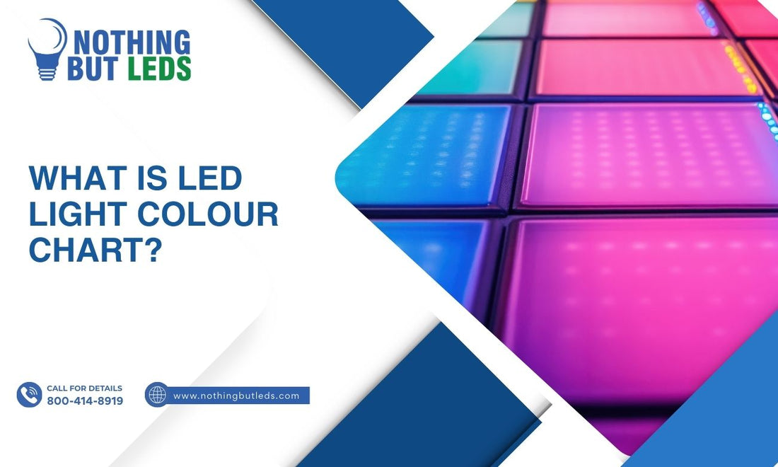 LED Light Colour Chart