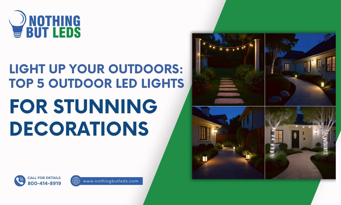 Light Up Your Outdoors: Top 5 Outdoor LED Lights for Stunning Decorations NBL