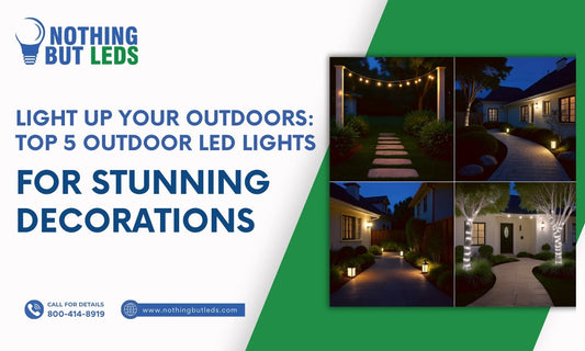 Light Up Your Outdoors: Top 5 Outdoor LED Lights for Stunning Decorations NBL