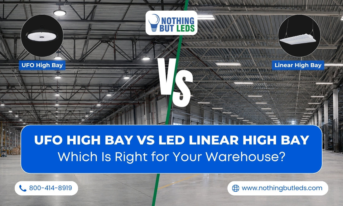 UFO vs Linear High Bay Lights: Best Choice For Warehouses – Nothing But ...