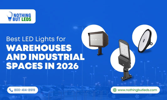 Best LED Lights for Warehouses & Industrial Spaces 2026