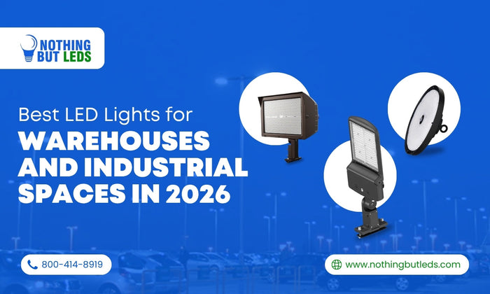 Best LED Lights for Warehouses & Industrial Spaces 2026