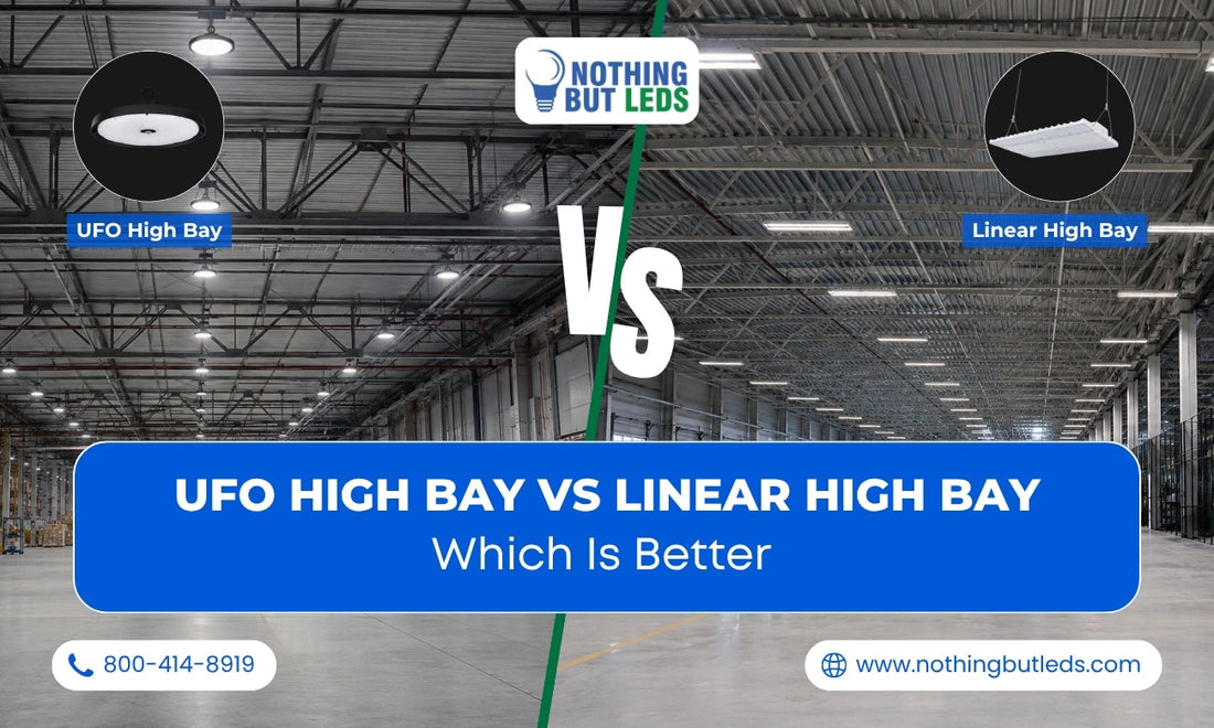 UFO High Bay vs. Linear High Bay: Which Is Better for Your Warehouse?