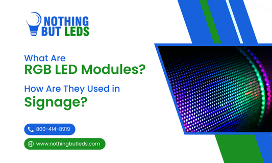 What Are RGB LED Modules and How Are They Used in Signage