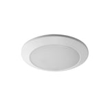 LED Disk Light | 15 Watt | 1300 Lumens | 5000K | 120V | 6in | DOB | Dimmable | White Housing | UL & ES Listed | 5 Year Warranty