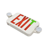 LED Exit & Safety Sign | 2W | Switchable Color Lens | Red & Green | CCT Adj 6000K-7000K | 120-277Vac | 3.6V 1000MAH Battery | UL Listed