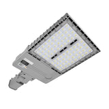 LED Area Light | 320 Watt | 44800 Lumens | 5000K | 277V-480V | Slip Fitter Mount | Grey Housing | IP65 | UL & DLC Listed | 5 Year Warranty