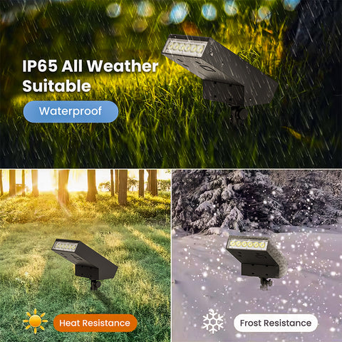 Solar Garden Light | 1.4 Watt | 500 Lumens | 3000K | Li-ion battery