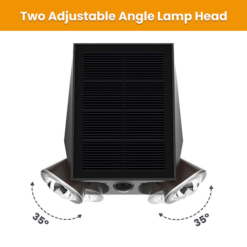 Solar Security Light | 1.3 Watt | 800 Lumens | 4000K | IP44