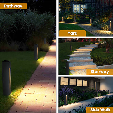 Solar Bollard | 1.1 Watt | 1000 Lumens | 3000K | IP54