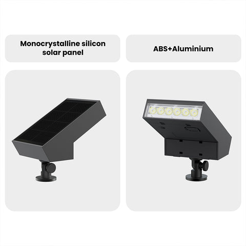 Solar Garden Light | 1.4 Watt | 500 Lumens | 3000K | Li-ion battery