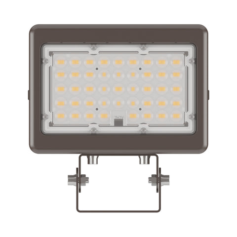 LED Flood Light | Adj Watt 30W/40W/50W | 7,150 Lumens | Adj CCT 3K/4K/5K | 120-277Vac