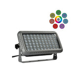 LED Flood Light | 100 Watt | RGB Color | 36 Degree Beam Angle | Grey Housing | ETL Listed | 5 Year Warranty