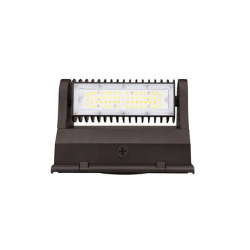 LED Rotatable Wall Pack | Adj Watt 30W/40W/60W | 8199 Lumens | 5000K | 100V-277V
