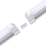 LED Linkable Integrated Tube | 30 Watt | 4200 Lumens | 5000K | 100V-277V | 4' | Frosted Lens | DLC Listed | 5 Year Warranty | Pack of 4 - Nothing But LEDs