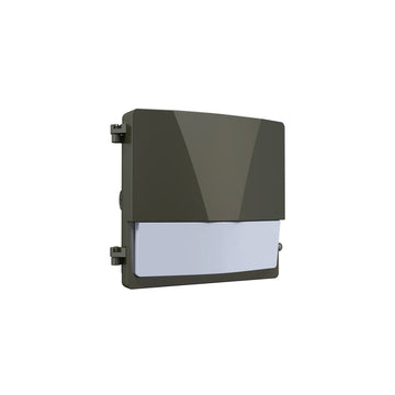 LED Semi Cut-off Wall Pack | Adj Watt 40W/50W/60W | 7200 Lumens | Adj CCT 3000K/4000K/5000K | 120-277V