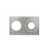 New Construction Plate for LED Commercial-Grade retrofit downlight Drywall 6