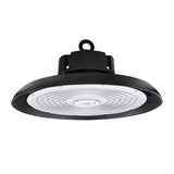 LED Round High Bay | 240 Watt | 33747 Lumens | 5000K | 120-277Vac | Black Housing | IP65 | UL & DLC Listed | 5 Year Warranty