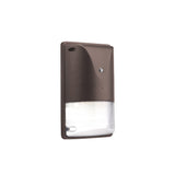 LED Mini Wall Pack | 20 Watt | 2745 Lumens | 5000K | 120V-277V | Bronze Housing | IP65 | UL & DLC Listed | 5 Year Warranty