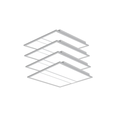 LED Panel/Troffer | Adj Watt 25W/30W/35W | 3850 Lumens | Adj CCT 3500K/4000K/5000K | 100-277V