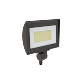 LED Flood Light | 100 Watt | 11000 Lumens | 5000K | 120V | Knuckle Mount | DOB | Bronze Housing | IP65 | UL Listed | 3 Year Warranty