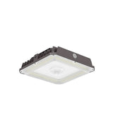 LED Parking Garage Fixture | Adjustable Watt 40W/60W/75W | 10125 Lumens | Adjustable CCT 3000K/4000K/5000K | 120V-277Vac | Bronze Housing | IP65 | UL & DLC Listed | 5 Year Warranty