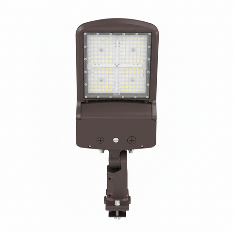 LED Area Light | Adj Watt 200W/240W/300W | 49800 Lumens | Adj CCT 4K/5K/5700K | 120-277Vac