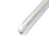 LED Linkable Integrated Tube | 60 Watt | 8400 Lumens | 6500K | 100-277Vac | 8ft | Striped Lens | Triac Dimmable | ETL & DLC Listed | 5 Year Warranty