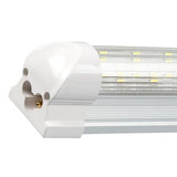 LED Linkable Integrated Tube | 60 Watt | 8400 Lumens | 6500K | 100-277Vac | 8ft | Striped Lens | Triac Dimmable | ETL & DLC Listed | 5 Year Warranty | Pack of 20