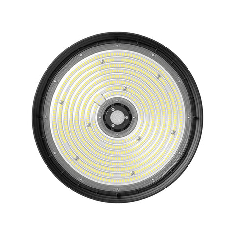 LED UFO High Bay | Adj Watt 200W/240W/300W | 49500 Lumens | Adj CCT 4000K/5000K/5700K | 120-347Vac