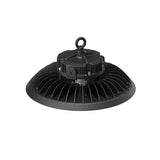 LED UFO High Bay | Adj Watt 200W/240W/300W | 49500 Lumens | Adj CCT 4000K/5000K/5700K | 120-277Vac | Black Housing | IP65 | UL & DLC Listed | 5 Year Warranty