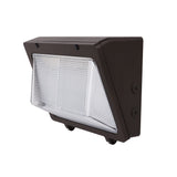 LED Wall Pack | Adj Watt 76W/105W/125W | 16250 Lumens | Adj CCT 3000K/4000K/5000K | 120-277Vac | Bronze Housing | IP65 | UL & DLC Listed | 5 Year Warranty