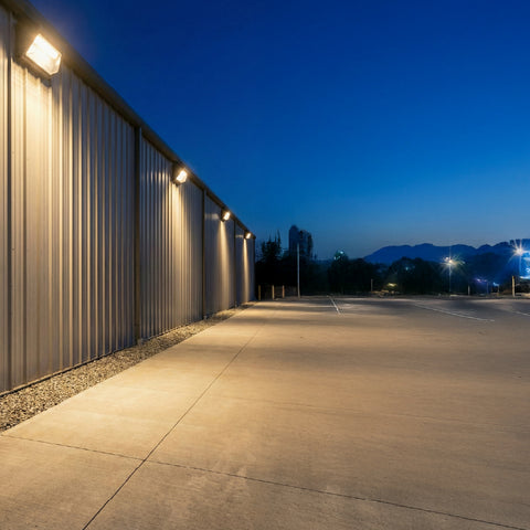 LED Wall Pack | Adj Watt 60W/90W/100W/120W | 18000 Lumens | Adj CCT 3000K/4000K/5000K | 120-277Vac