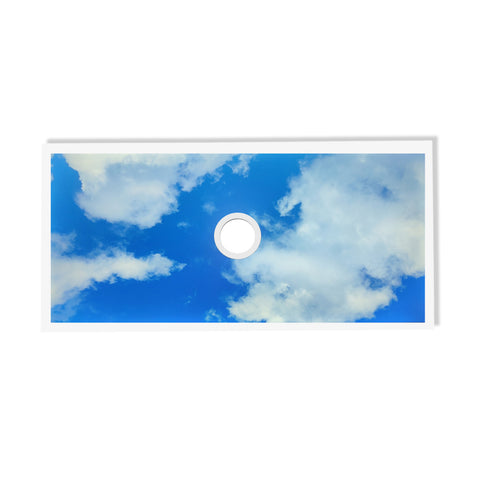 LED Cloud Panel With Downlight | Adj Watt 30W/40W/50W/60W/72W | Adj CCT 3000K/3500K/4000K/5000K/6500K | 100-277V | Pack of 2