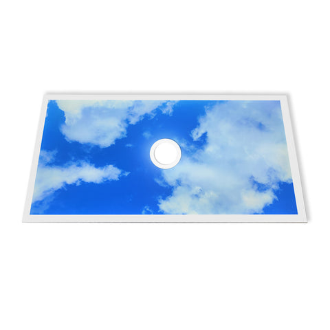 LED Cloud Panel With Downlight | Adj Watt 30W/40W/50W/60W/72W | Adj CCT 3000K/3500K/4000K/5000K/6500K | 100-277V | Pack of 2