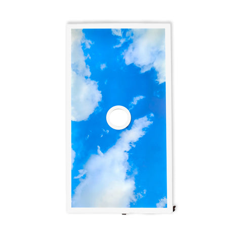 LED Cloud Panel With Downlight | Adj Watt 30W/40W/50W/60W/72W | Adj CCT 3000K/3500K/4000K/5000K/6500K | 100-277V | Pack of 2