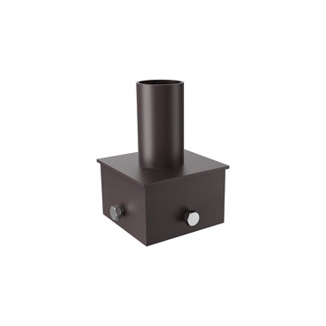 5" Square Pole Mount Tenon Adapter