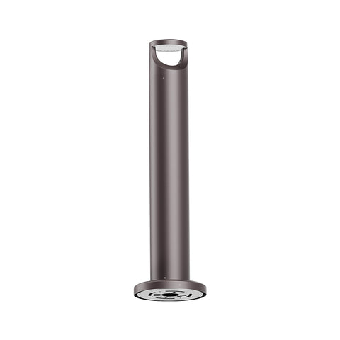 LED Bollard | Adj Watt 14W/19W/24W | 2880 Lumens | Adj CCT 3000K/4000K/5000K | 120-277Vac