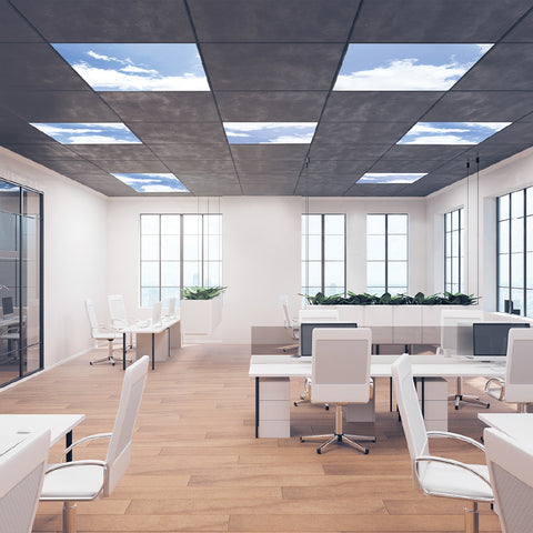 LED Cloud Panel | Adj Watt 20W/25W/30W/35W/40W | Adj CCT 3K/3500K/4K/5K/6500K | 100-277V