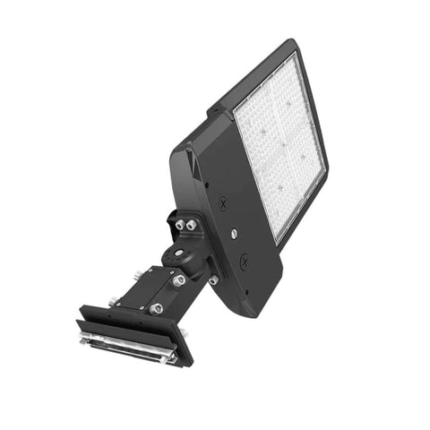LED Area Light | Adj Wattage 100W/120W/150W | 24000 Lumens | Adj CCT 3K/4K/5K | 120-277V | Black