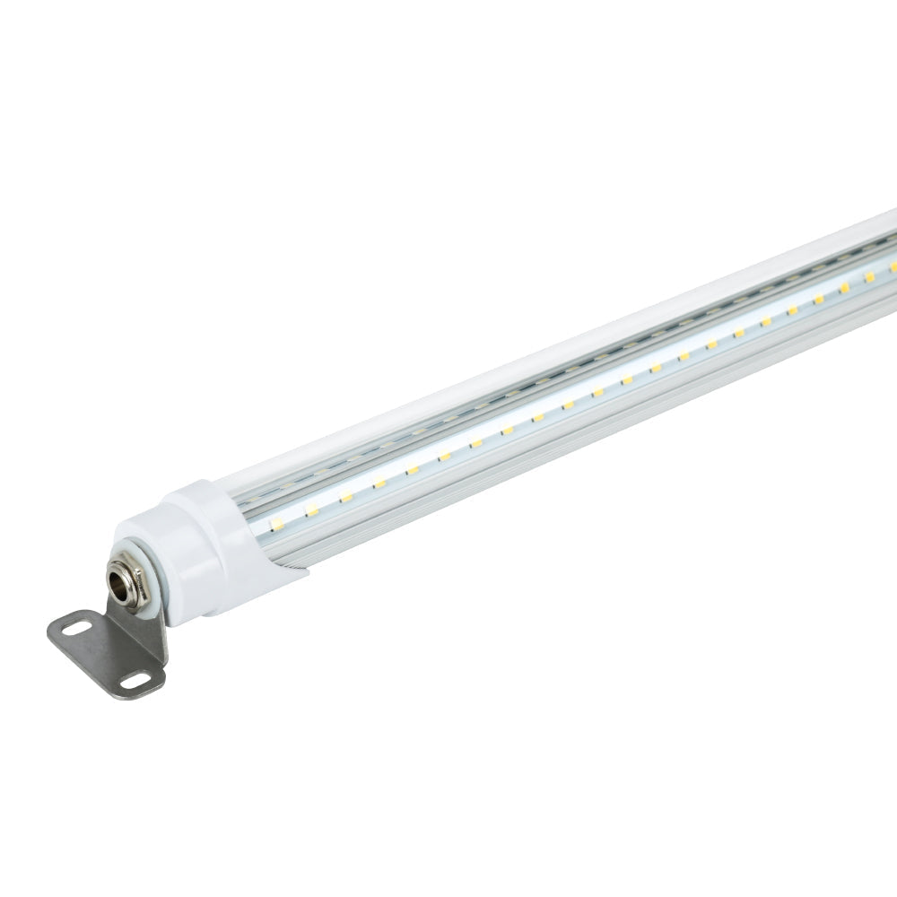LED Cooler Light | 22 Watt | 2860 Lumens | 5000K | 100V-277V | 5ft | White Housing | UL & DLC Listed | 5 Year Warranty  | Pack of 4 - Nothing But LEDs