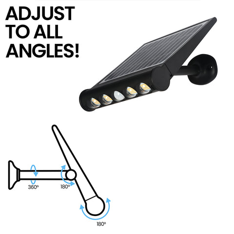 Solar Security Light | 8 Watt | 950 Lumens | 4000K