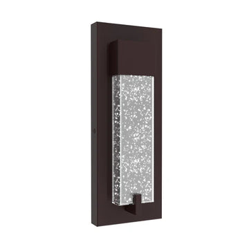LED Crystal Wall Sconce | 12 Watt | 420 Lumens | Adj CCT 2700K-3000K-3500K-4000K-5000K | 120V