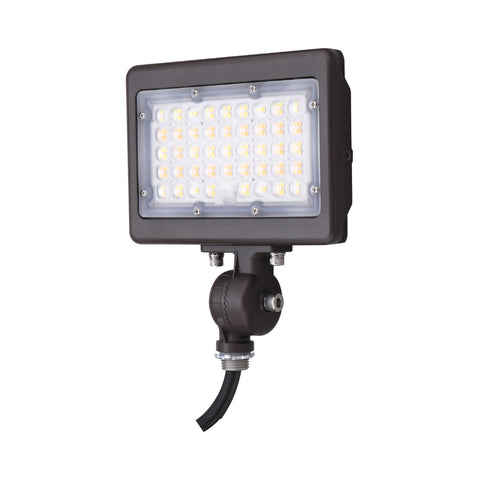 LED Flood Light | Adj Watt 30W/40W/50W | 7,150 Lumens | Adj CCT 3K/4K/5K | 120-277Vac