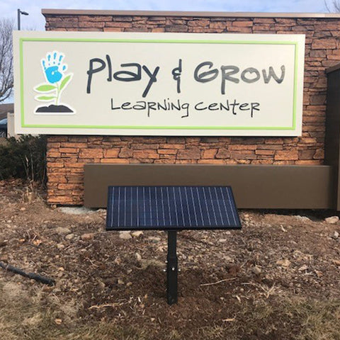 Solar Signage Light | 20 Watt | 2000 Lumens | 5000K | Billboard Light