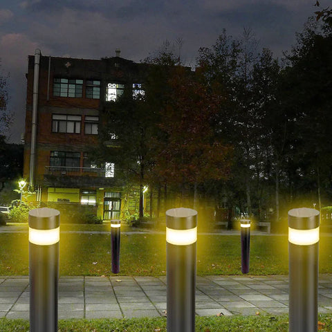 Solar Bollard Light | 1.8 Watt | 250 Lumens | 3000K-5000K CCT | Solar Panel 4.5Wc