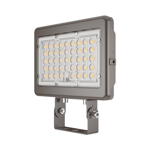 LED Flood Light | Adj Watt 30W/40W/50W | 7,150 Lumens | Adj CCT 3K/4K/5K | 120-277Vac
