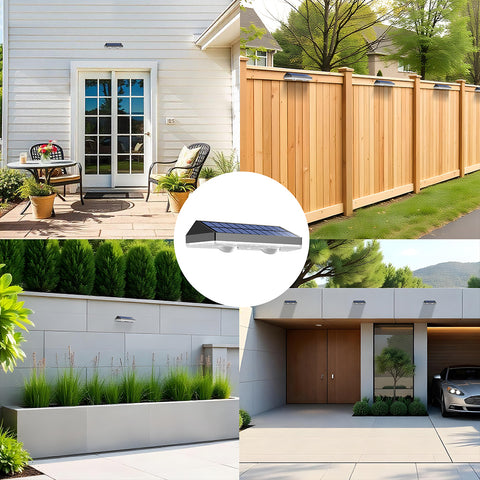 Solar Wall Washer | 0.8 Watt | 20 Lumens | Adj CCT 3000K/4000K/6000K | Battery 1 x 500mAh 3.7V