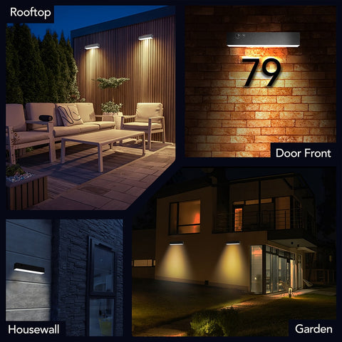 Solar Wall Pack | 1.5 Watt | 1000 Lumens | 4000K | IP44